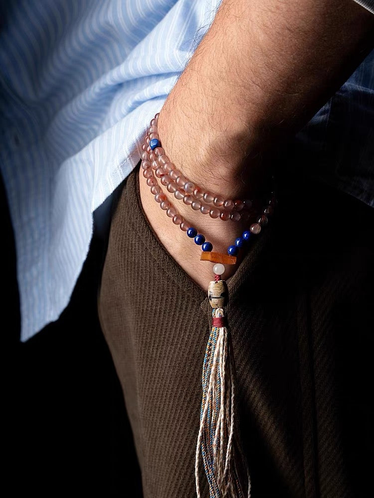 Genuine Natural Nanhong Agate Bracelet