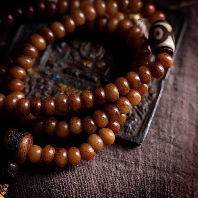 Natural Tibetan Yak Bone Bracelet