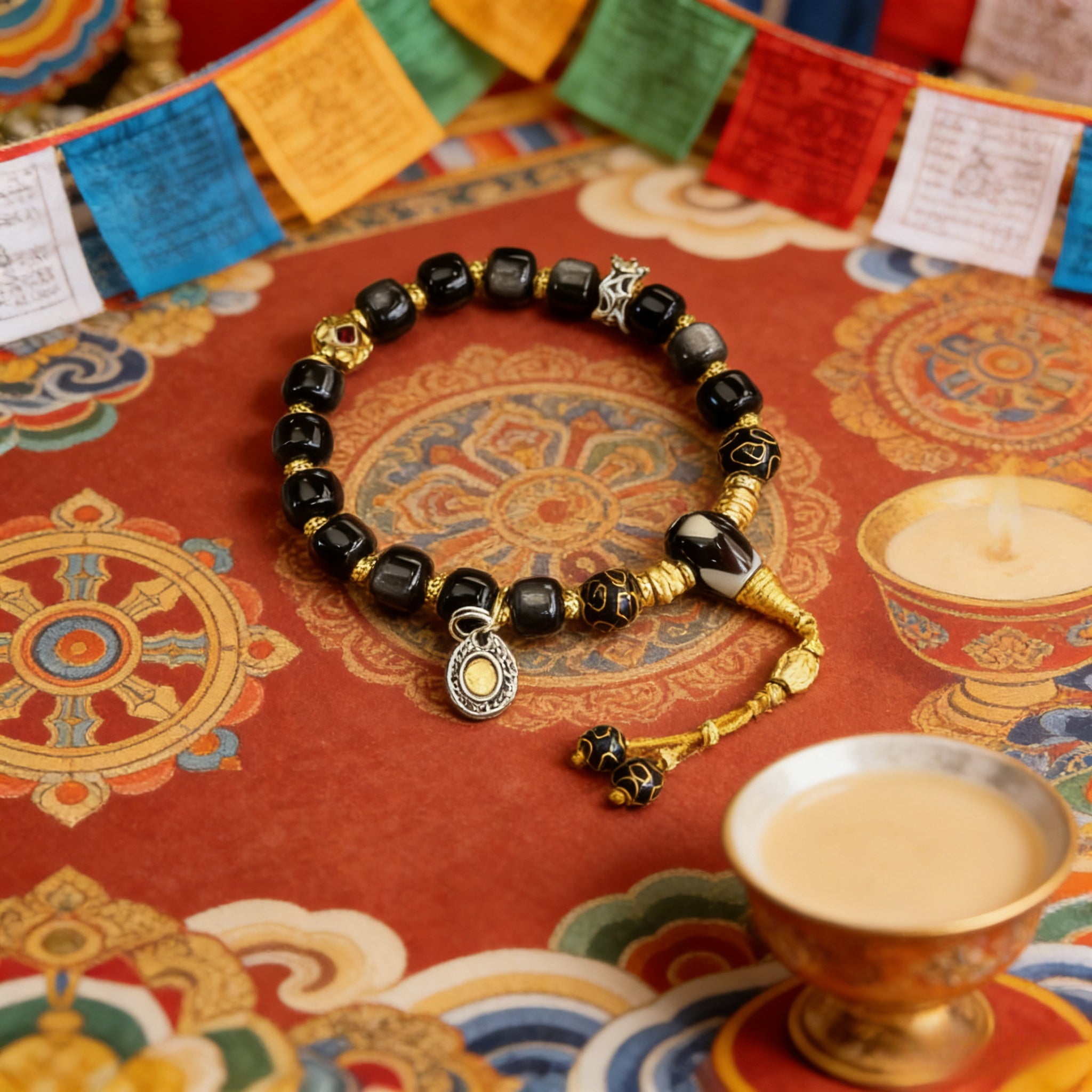 Snowland Splendor Cloisonné Bracelet