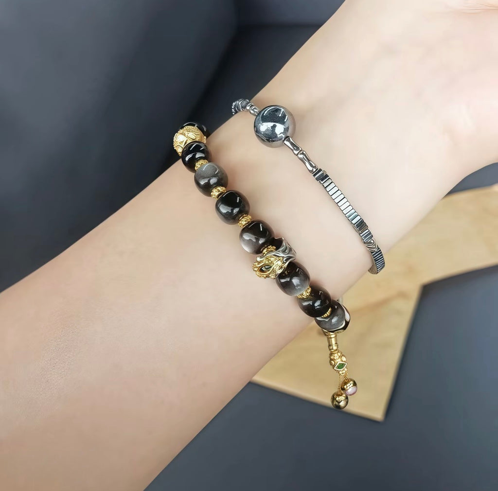Snowland Splendor Cloisonné Bracelet